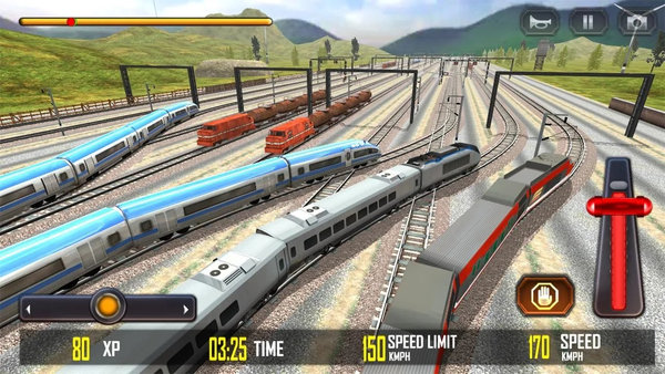 火车比赛3d游戏(Train Racing 3D) 截图2