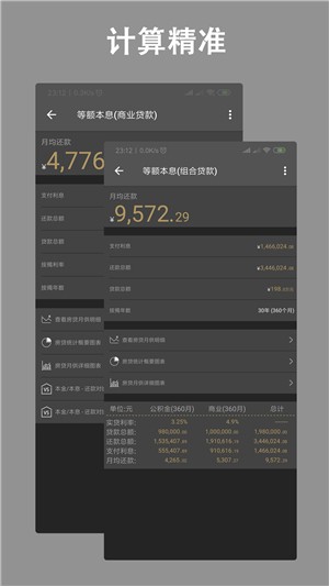 房贷计算器2025 截图1