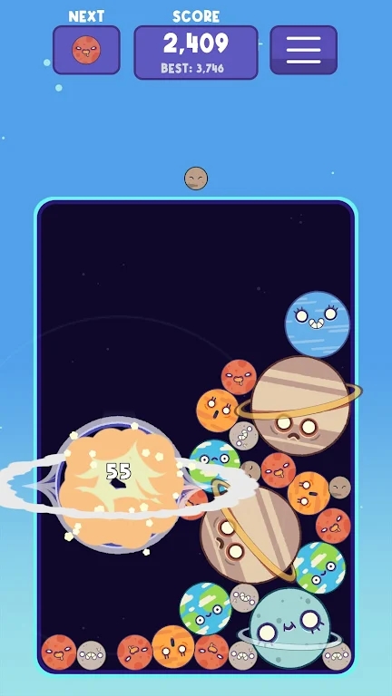 行星合并解谜(GalaxyPlanetMerge) 截图3