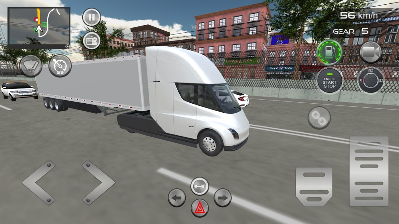 卡车驾驶货物模拟器 截图4