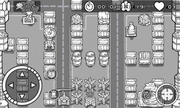 简笔坦克游戏 截图1