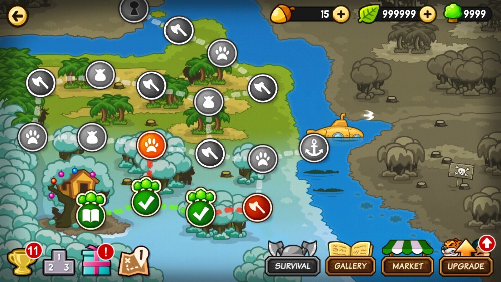 森林防御战猴子传奇