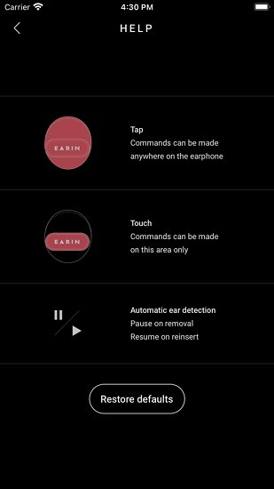 earin耳机app 截图1