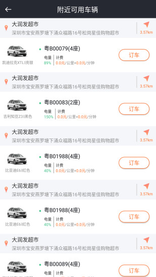 3+1共享汽车