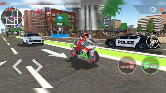 摩托车真实模拟器游戏 截图3