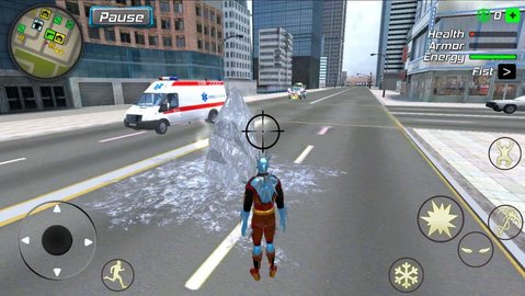 冰封城市英雄(Snow Storm Superhero) 截图1