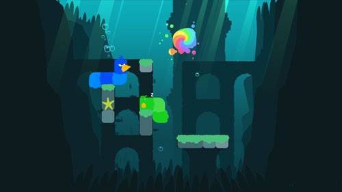 蛇鹈鸟Snakebird 截图1