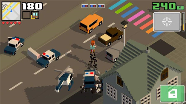 像素公路狂飙2车辆全解锁版 截图1