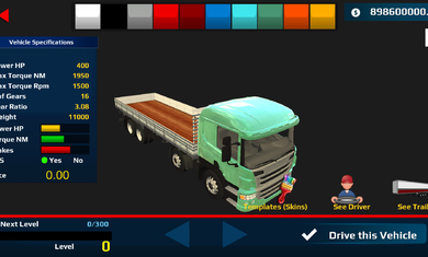 世界卡车驾驶模拟器修改版 截图3