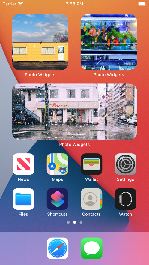 Photo Widgets