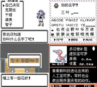 口袋妖怪水晶版 截图2