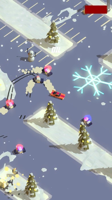 汽车追逐战游戏 截图1