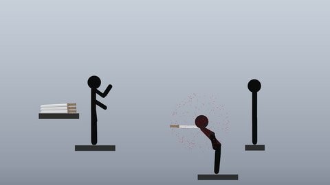火柴人扔剑免费版 截图1