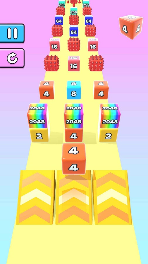果冻快跑2048 截图3