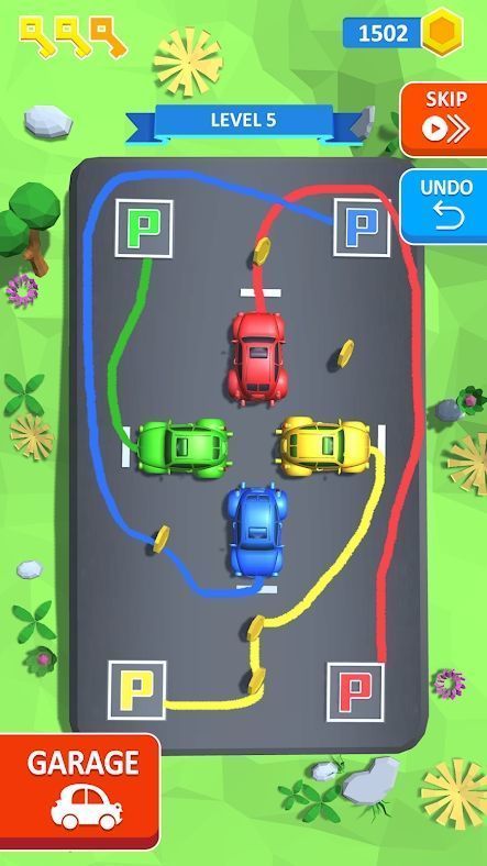 绘制停车小游戏 截图1