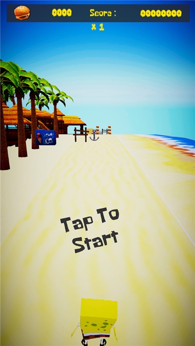 海绵宝宝:海边跑酷游戏 截图3