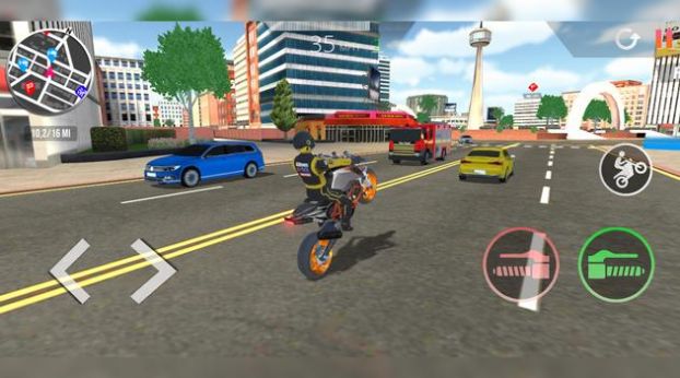 摩托车真实模拟器游戏 截图4