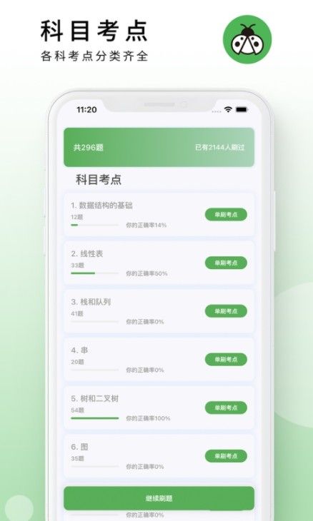 码虫刷题app 截图3