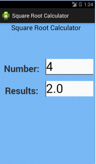 平方根计算器 截图1