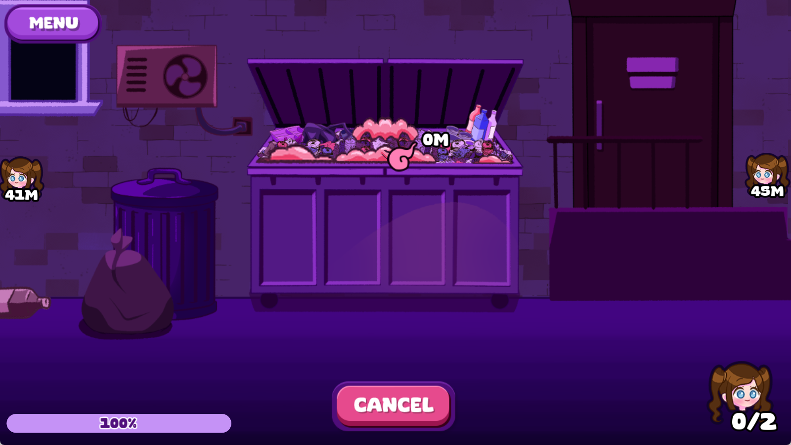 触手垃圾箱游戏2.0