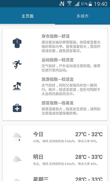 天气伴侣app 2.5.2 截图1