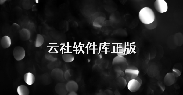 云社软件库正版