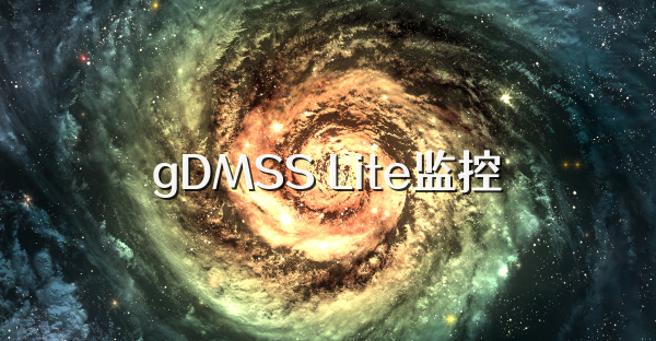 gDMSS Lite监控