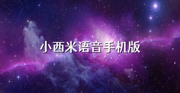 小西米语音手机版