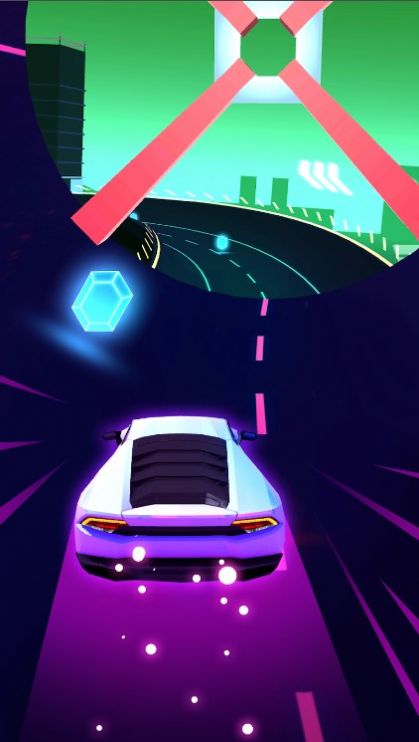 霓虹赛车手节奏赛道 截图2