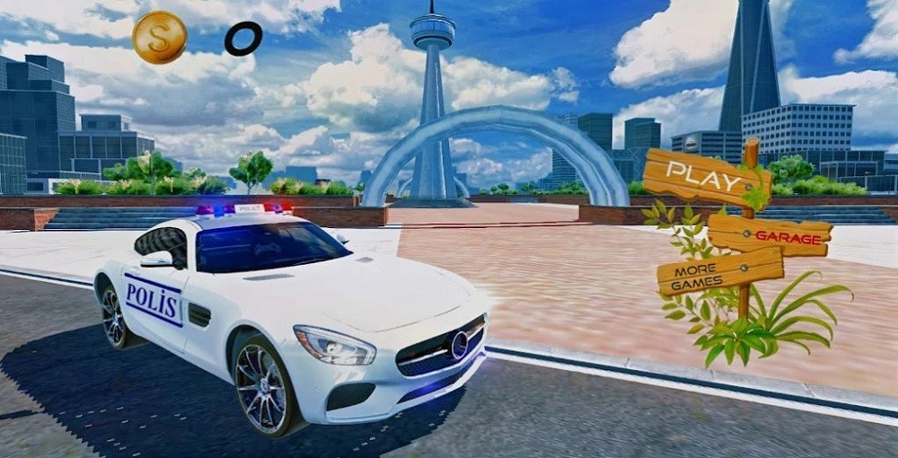 Mercedes Police Car Game 2024(梅赛德斯警车模拟2024)
