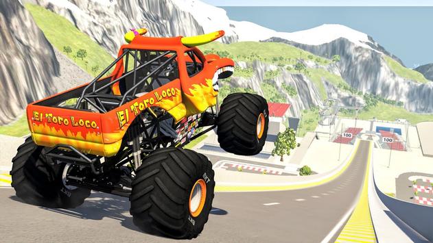 Crash Simulator 2024(真实碰撞怪兽卡车) 截图1