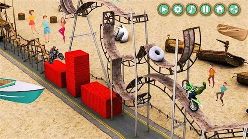 摩托特技演员3DMoto Mega 3D 截图1