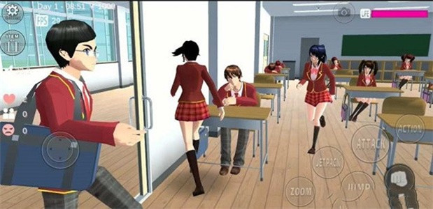 樱花校园模拟器旧版本游戏 截图1