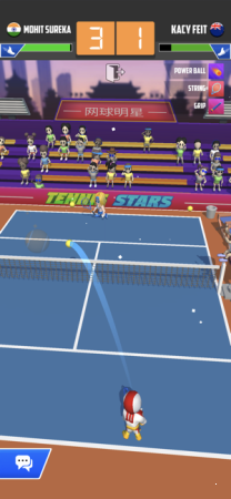 Tennis Stars 3D 截图2