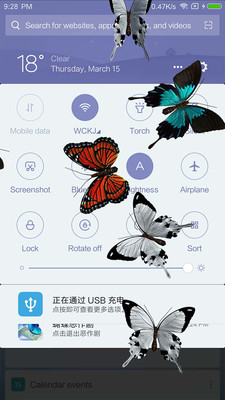 蝴蝶在手机飞舞app 截图1