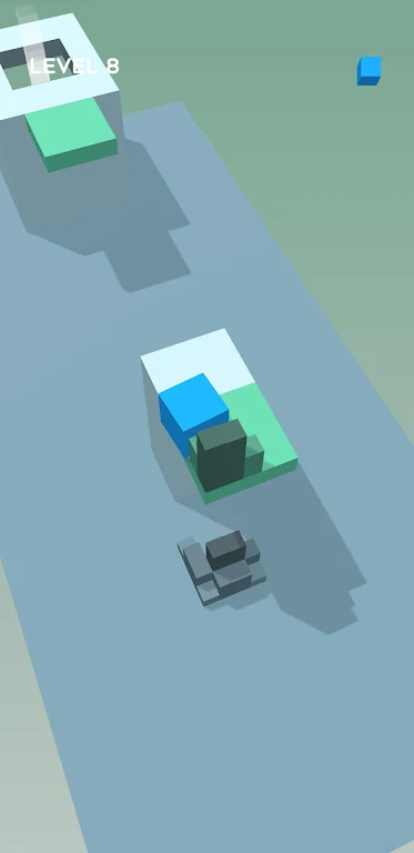 立方波浅色方块游戏 截图2