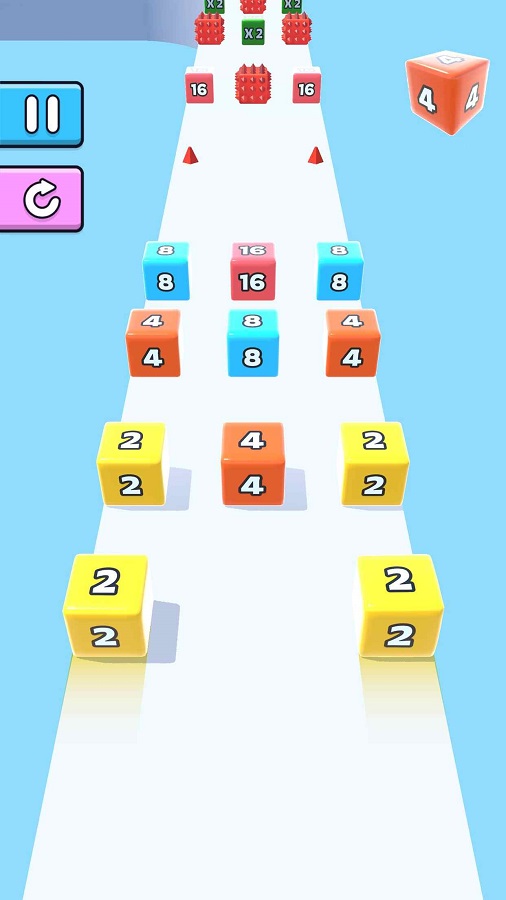 果冻快跑2048 截图2