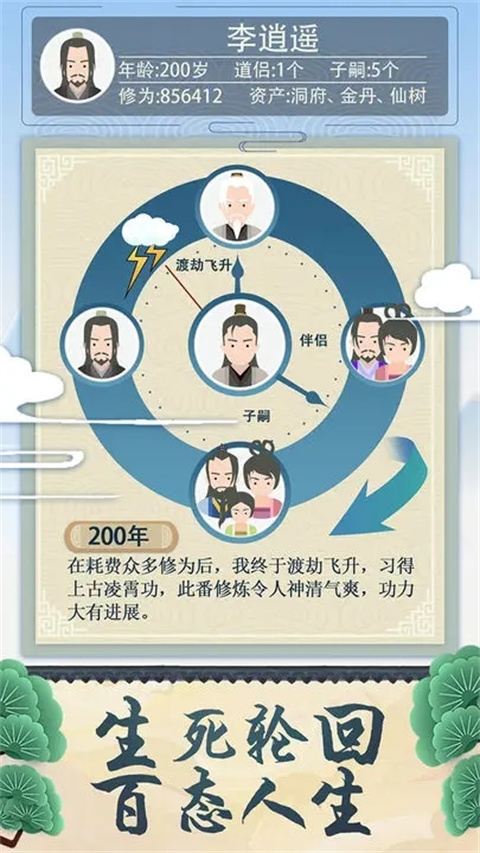 修仙式人生游戏 截图5