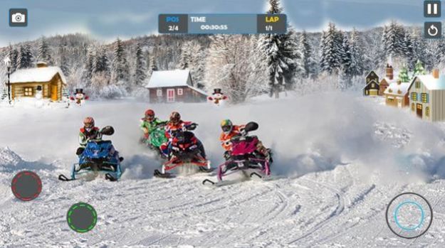 冰上滑雪车比赛(Snowcross Game) 截图2