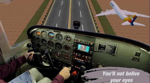 虚拟现实飞行模拟器 截图1