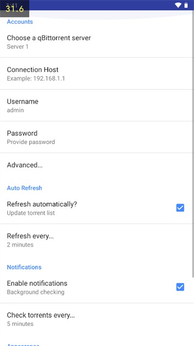 qbittorrent安卓版 截图1