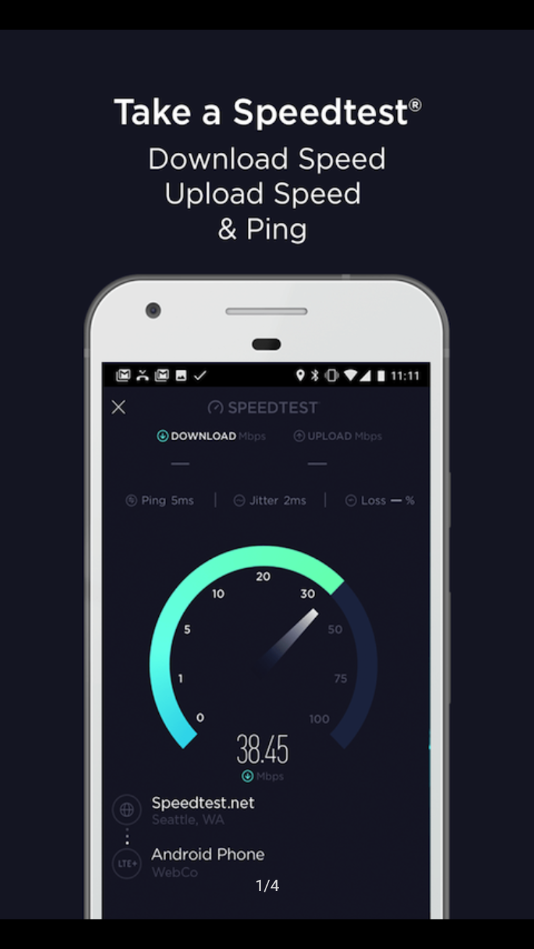 Speedtest在线测速 截图1