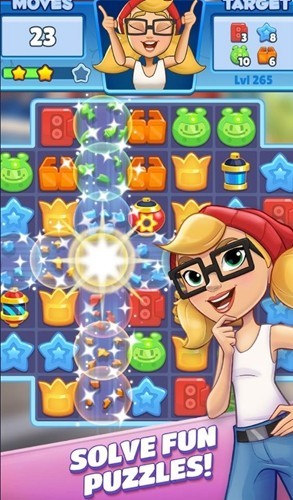 地铁冲浪者比赛 截图3