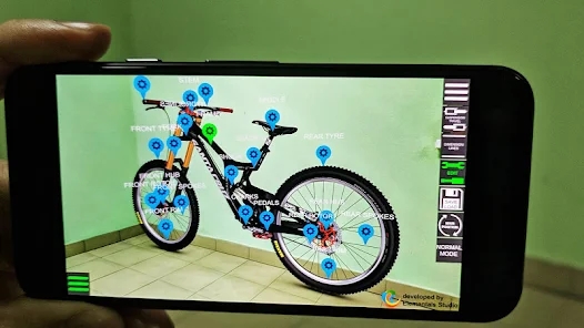 自行车配置器3D 截图1