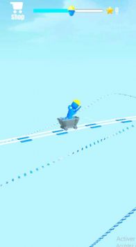 疯狂小轨道人类过山车游戏 截图2