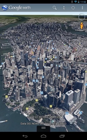 google earth卫星地图手机版 v9.121.0.5 安卓最新版 截图1