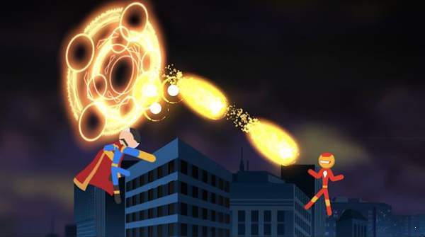 超级漫画英雄对街霸 截图3