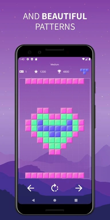 放置砖块Brick Game 截图2