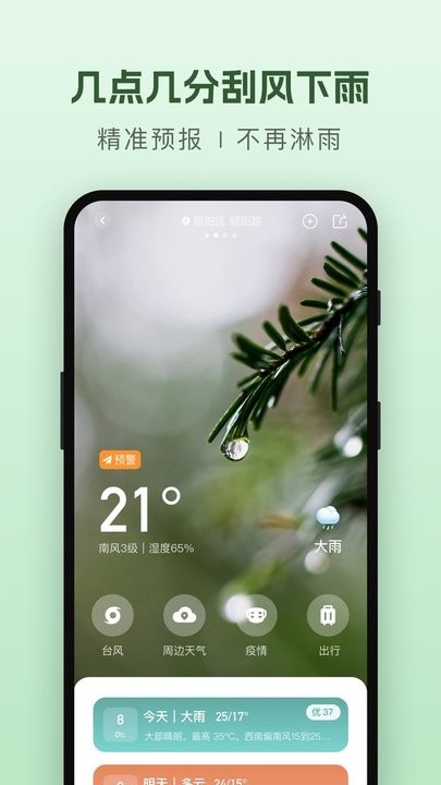 纯净天气预报 截图4