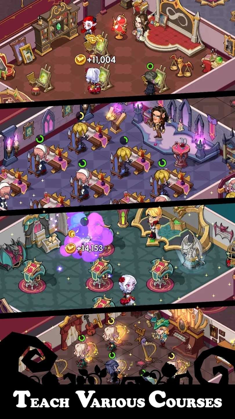 闲置吸血鬼暮光学校 截图1